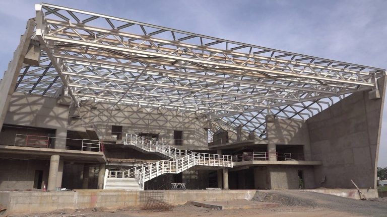 Construction work on the Grand Théâtre d'Agadir accelerates