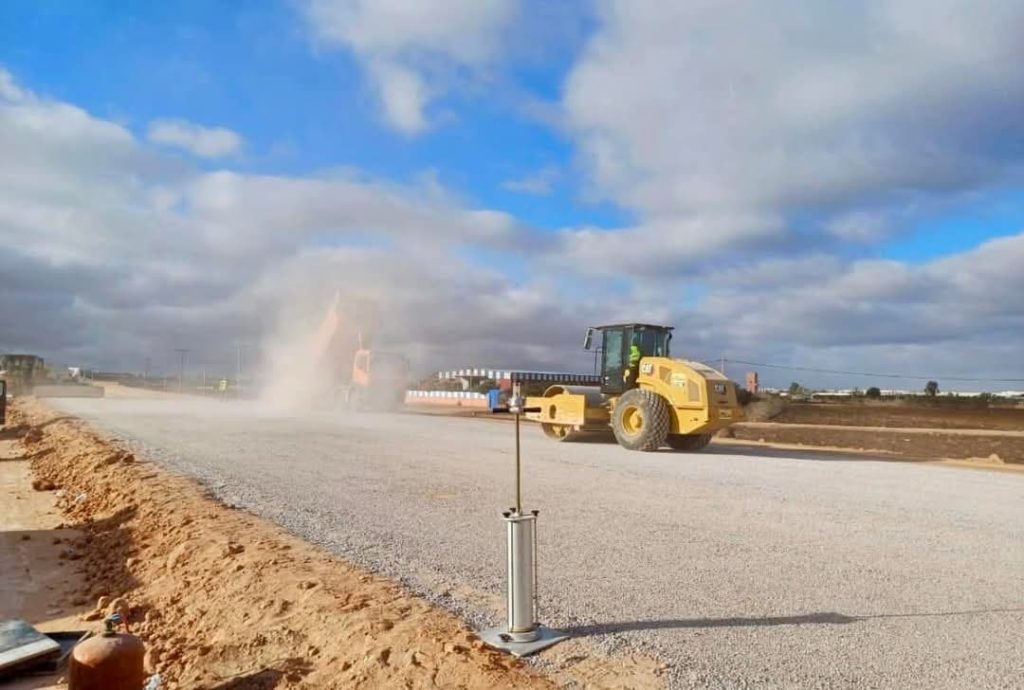 Construction work on the Tit-Melil-Berrechid highway is at an advanced stage