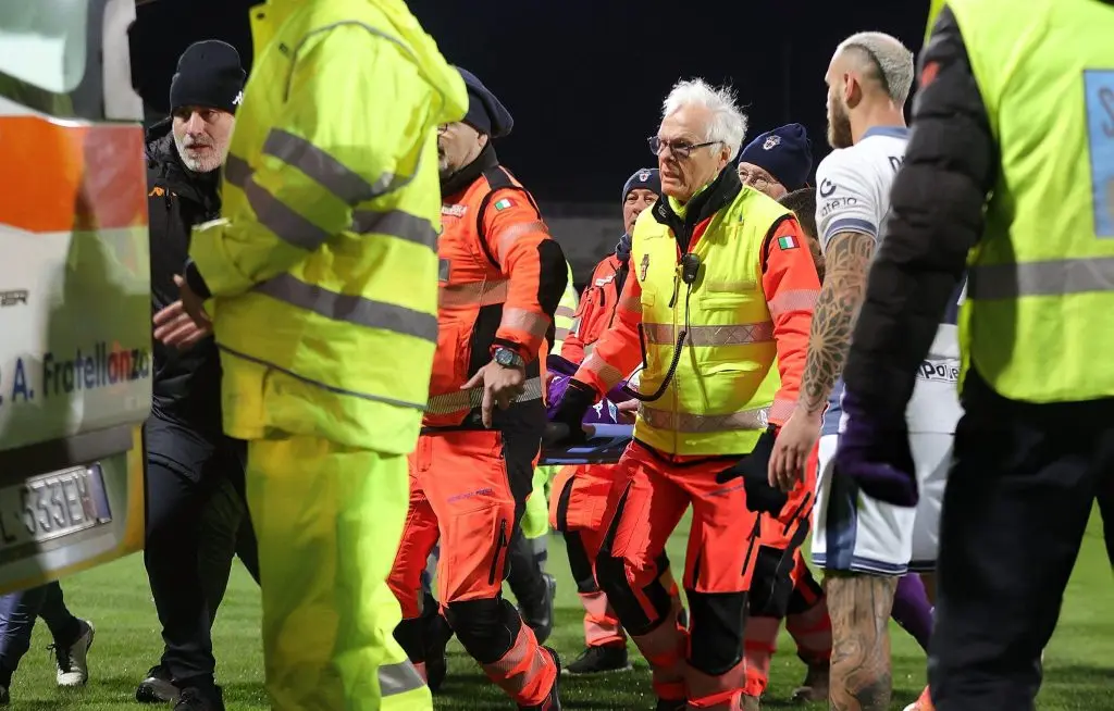 Eduardo Bovi falls suddenly during the match between Fiorentina and Inter (video)