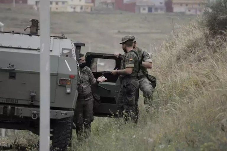 Intensive Spanish maneuvers in occupied Ceuta and Melilla