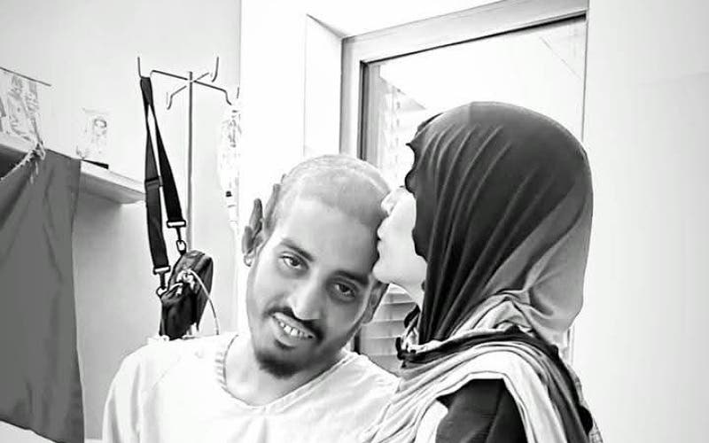 Laila Al-Shamam announces the death of Hisham, Khadija's husband, after a battle with cancer