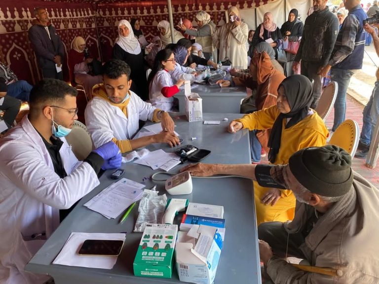 Madagh.. Organization of a multidisciplinary medical convoy for ADEP