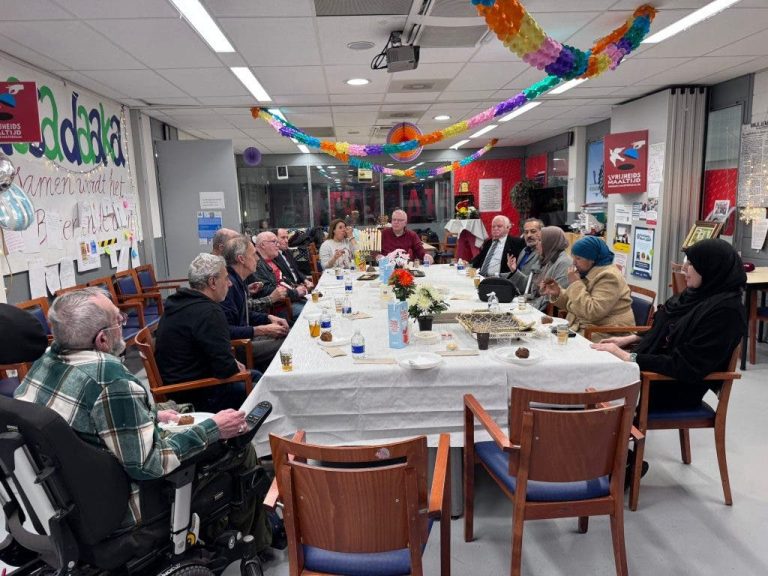 Moroccans and international communities light Hanukkah 2024 candles in Amsterdam West (video)