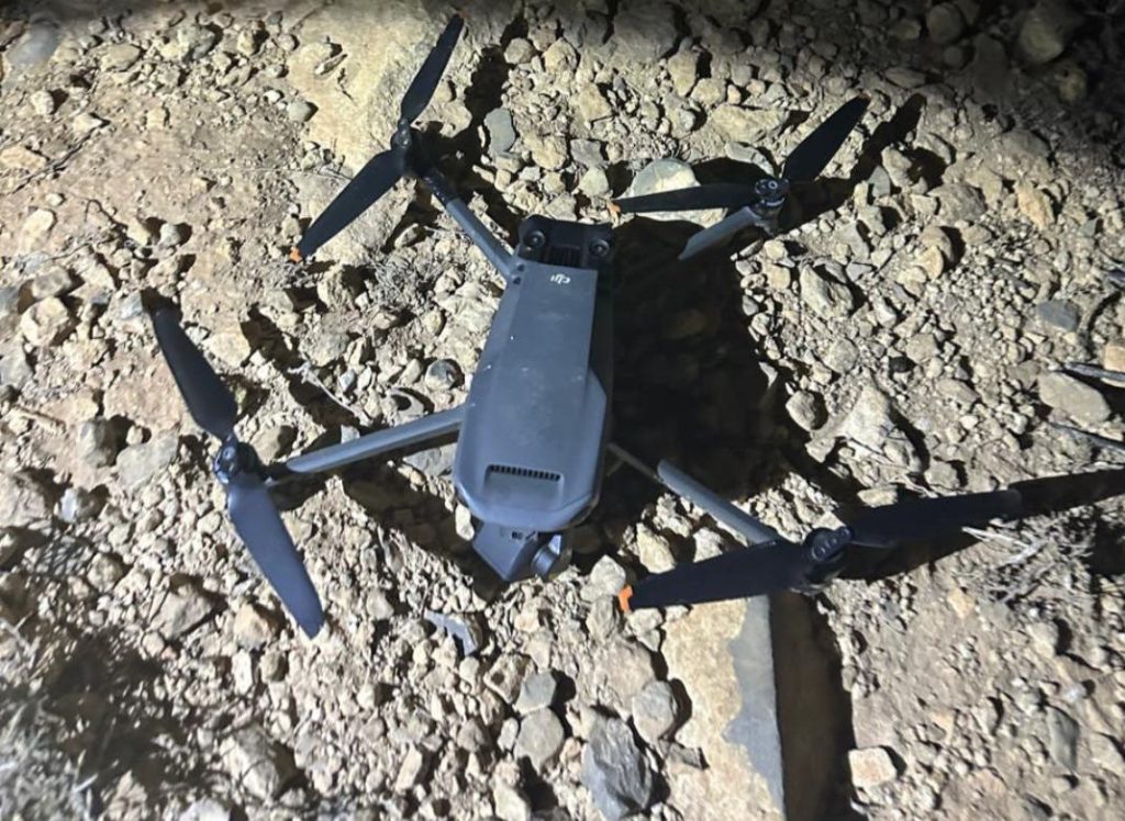 Oujda Angad.. Police seize a “drone” prepared for drug trafficking
