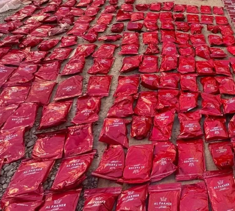 Oujda Angad.. The Beni Drar gendarmerie seize quantities of “molasses” and contraband cigarettes