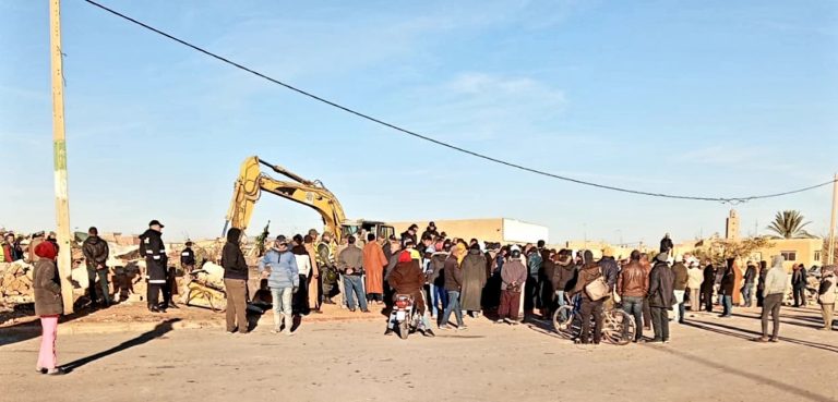 Oujda.. End of the activity of the weekly markets in the city center