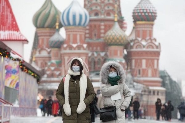La Place Rouge à Moscou fermée au public pour le Nouvel An