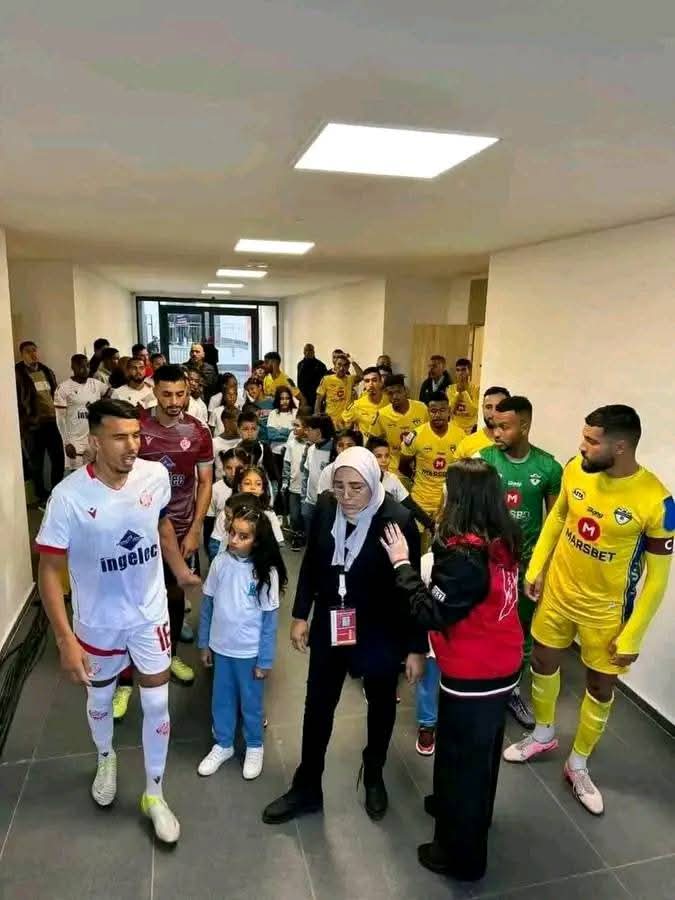 SOS children were unable to accompany Wydad players during the Al-Salem match
