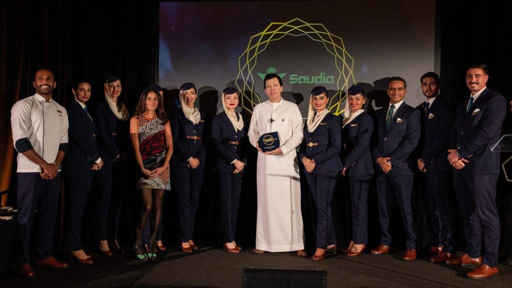 Saudi Airlines wins international award for best cabin crew