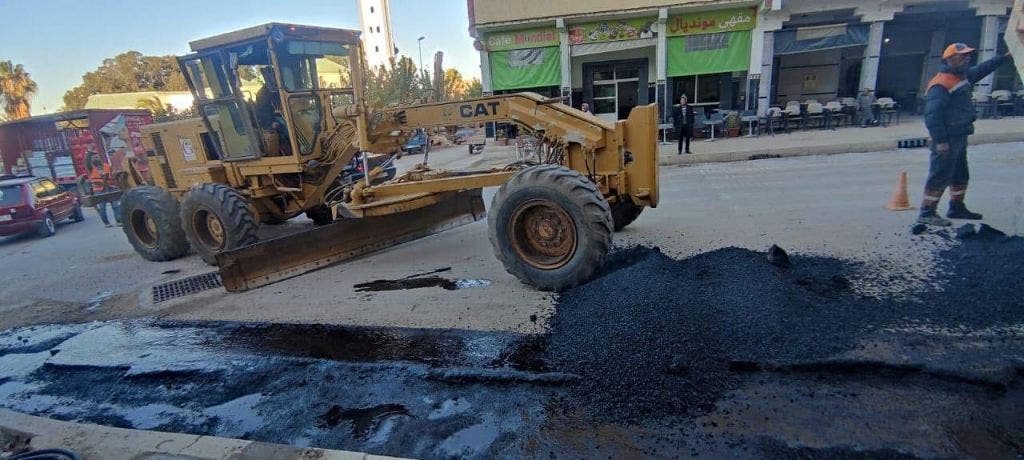 Taza.. remarkable progress in the main street development project