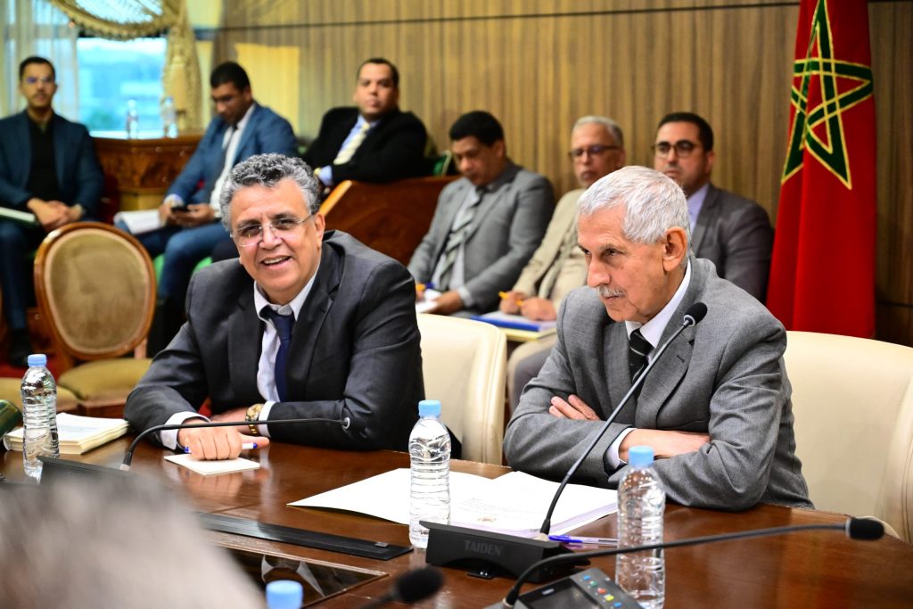 The Minister of Justice continues the discussion of Bill No. 02.23 on civil procedure before the Committee on Justice, Legislation and Human Rights of the House of Councilors