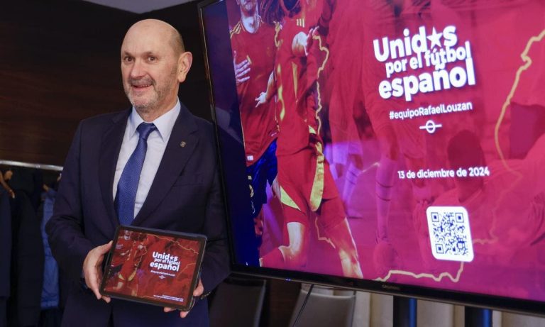 The Spanish Football Federation.. Rafael Losan elected new president