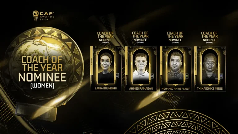 Tomorrow the caf awards begin in Marrakech: Women's football coach of the year. The nominees and the winners