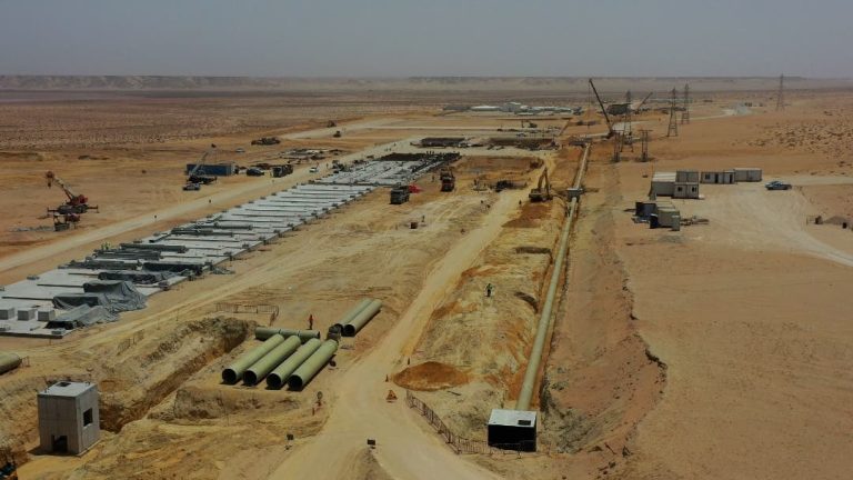 Work on the Dakhla seawater desalination plant accelerates