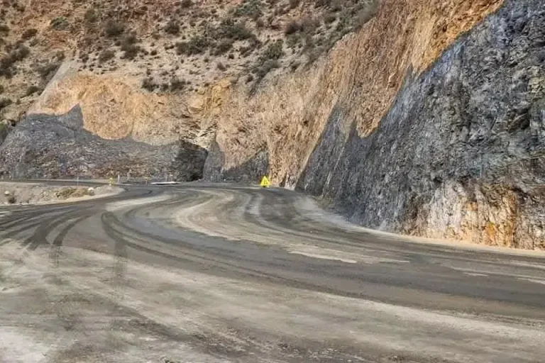 Work to widen the Tizi-Natast road in Taroudant is progressing