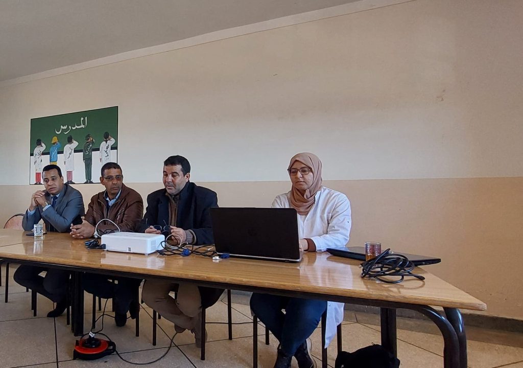 Settat… “Bou Hamroun” brings together education and interior at the “photos” awareness table