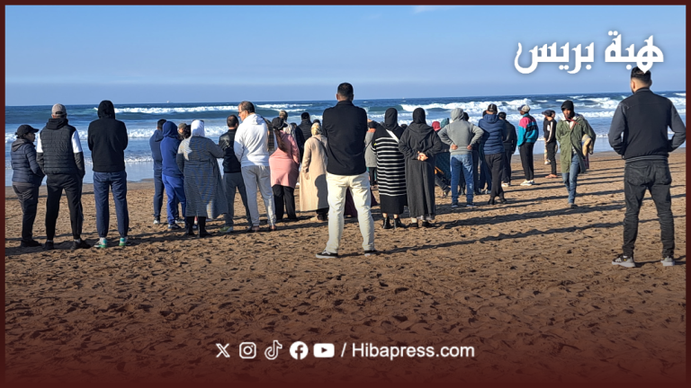 Casablanca.. A young woman was killed by drowning on Nahla beach and searches are underway to find the missing people (photos)