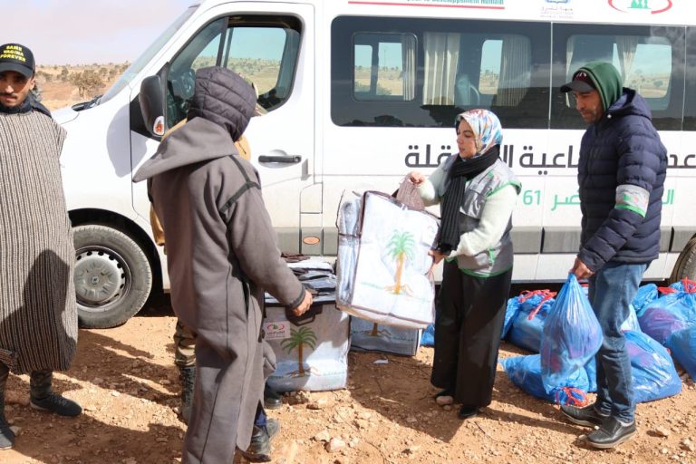 Province of Taouert .. a solidarity campaign to support families affected by the cold wave (photos)