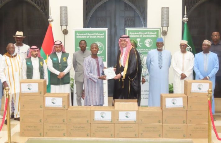 2025 vient juste de débuter et déjà 02 dons de l'Arabie Saoudite pour le Burkina Faso. Généreux!