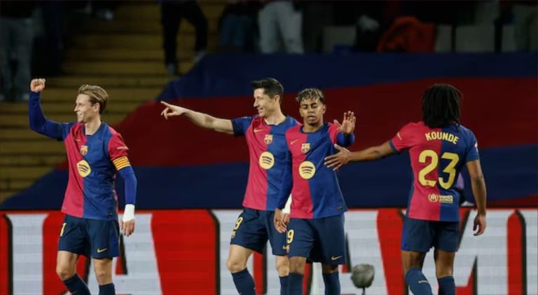 A festival of goals… Barcelona sweeps Valencia (7-1) in the Spanish league