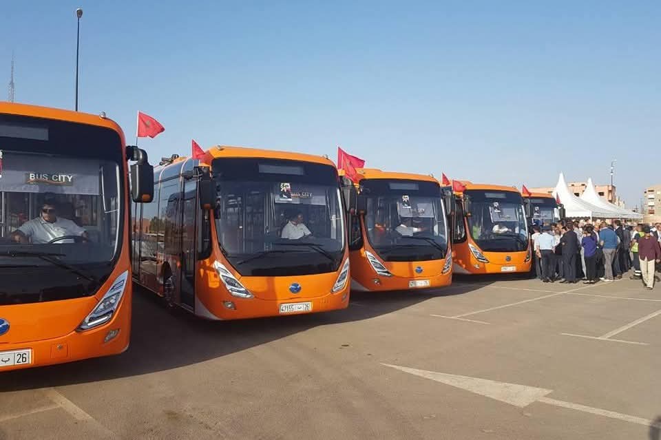 Acquisition of 567 modern buses to improve the transport experience in Marrakech and Fez