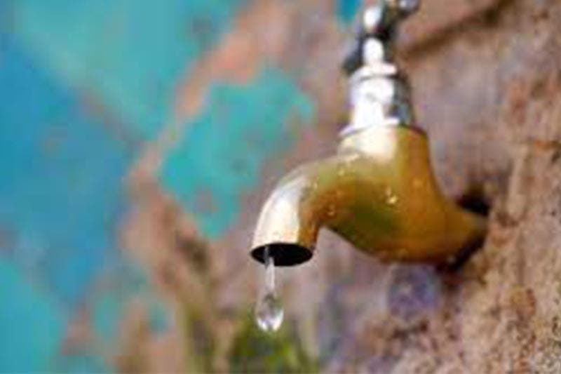An accidental accident cuts off water to neighborhoods in the town of Settat