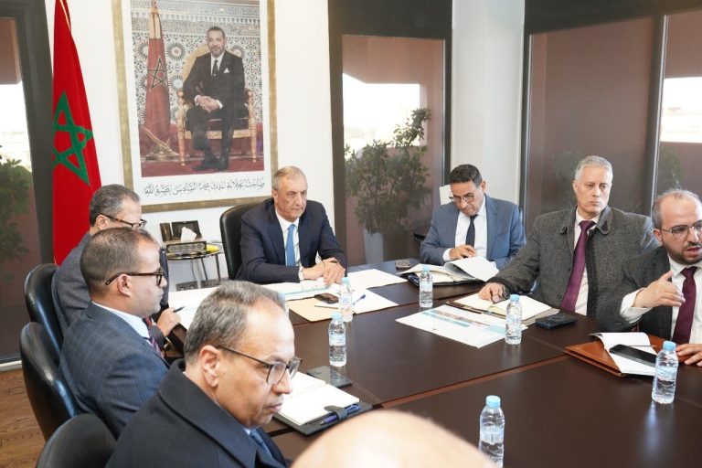 An important meeting took place to ensure the preparation of the Grand Stade de Marrakech