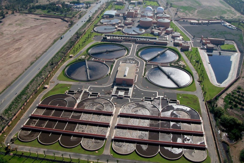 Creation of seven wastewater treatment plants in Pullman