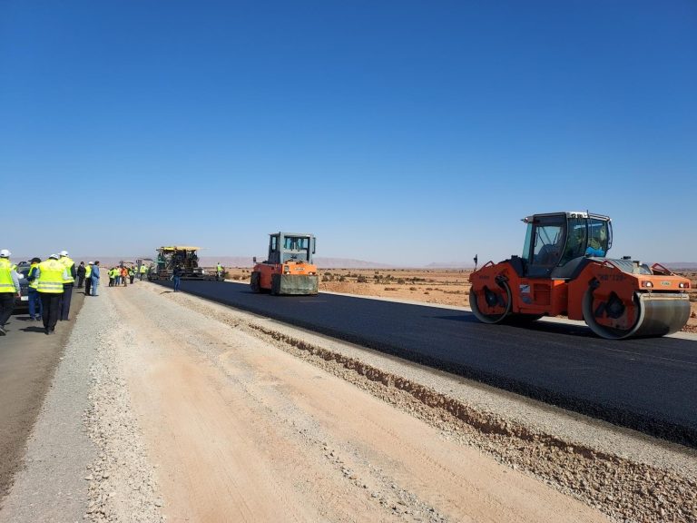Delayed completion of vital road to Sraghna Castle that leads to Parliament