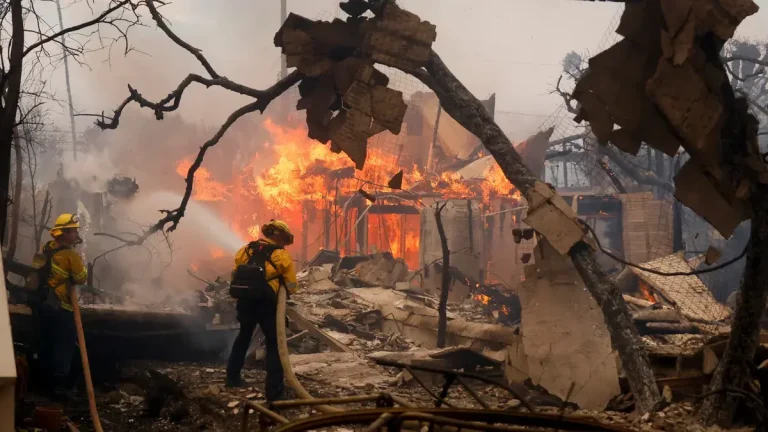 Famous Moroccan artist survives California fires and loses his belongings