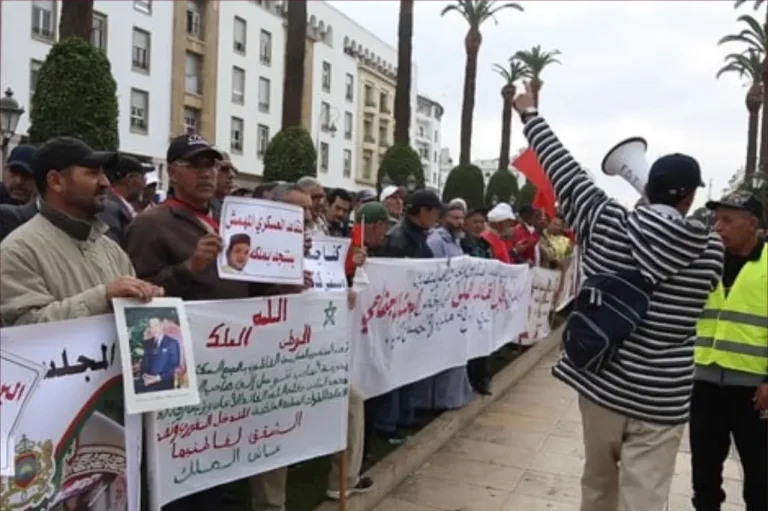 In protest… army veterans demand better living conditions