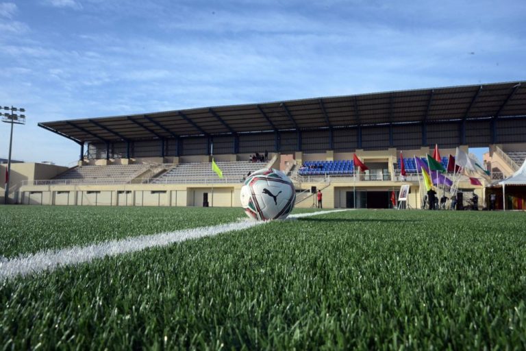 Inauguration of the Bouznika Municipal Stadium with a new generation synthetic turf.