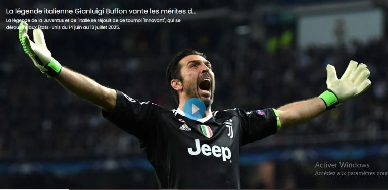 Italian legend Gianluigi Buffon hails 'innovative' Club World Cup