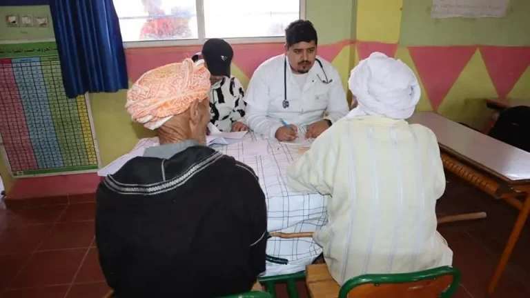 Jarsif .. 737 people from a multidisciplinary medical convoy benefit