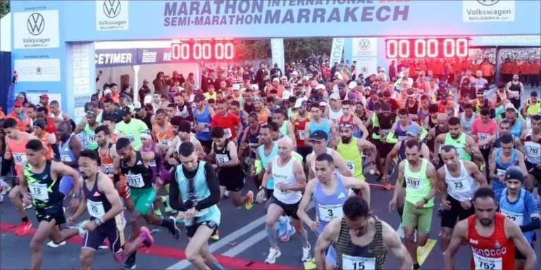 Kenyan Kibbut and Ethiopian Tsegaye win the Marrakech marathon.