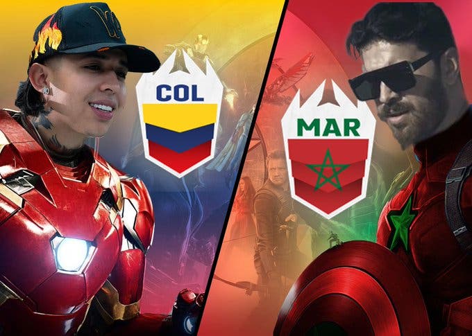 League of Kings… The Kik platform ignites the atmosphere with the most exciting semi-final match between Morocco and Colombia