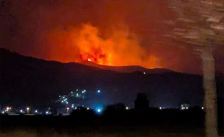 Massive fire devours Mukalata forest in Tetouan