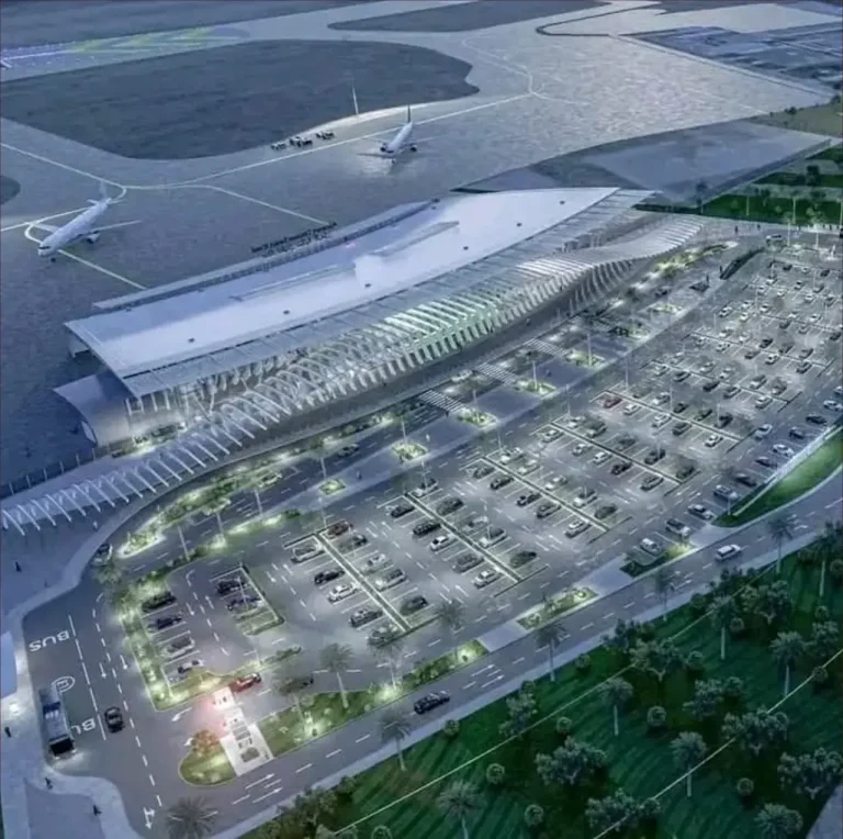 Notable progress in the construction work of the new terminal at Tetouan airport