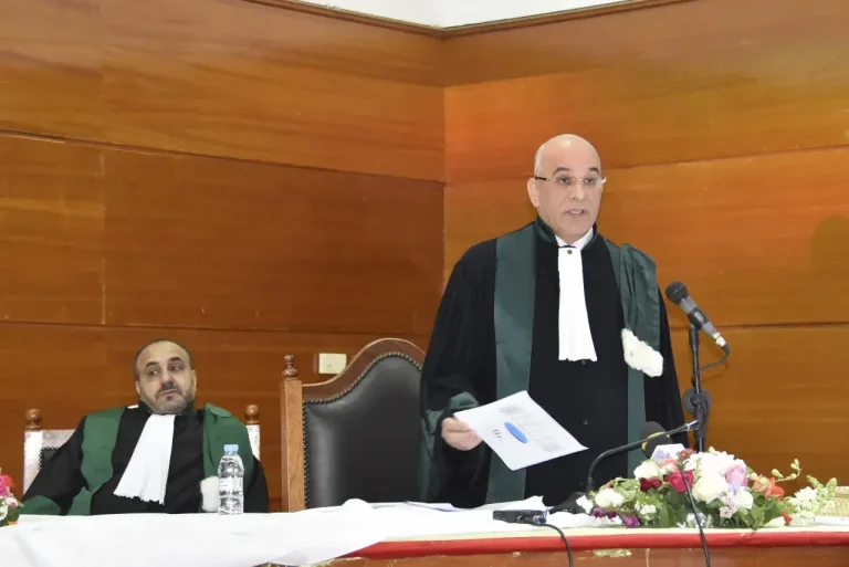 Public proceedings in Agadir calls are the product of his work and the prospects for the next judicial year