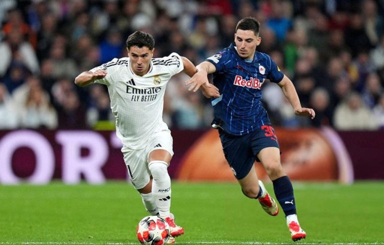 Real Madrid sweeps Salzburg (5-1) in the Champions League (video)