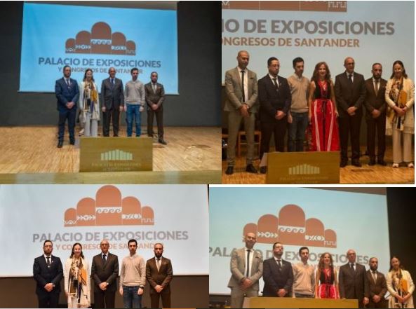 Festival solidaire en soutien aux victimes des inondations de la DANA à Valence, Espagne, organisé par la Ligue Marocaine des Jeunes Éditeurs de Journaux, l'Association Culturelle et Musicale Amieva, et la Mairie de Santander.