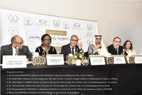 Partenariat Stratégique pour l’organisation du Congrès Arabo-Africain sur le Développement Immobilier et l’Investissement à Laâyoune