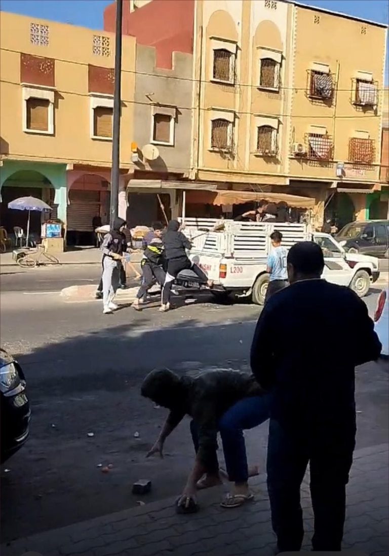 Taroudant: Unknown persons attack a car at the Center for Blind Women and sow terror in a context of insecurity