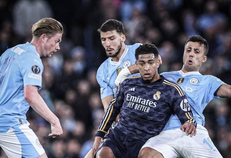 The Champions League. The date of the Real Madrid match against Manchester City in the appendix