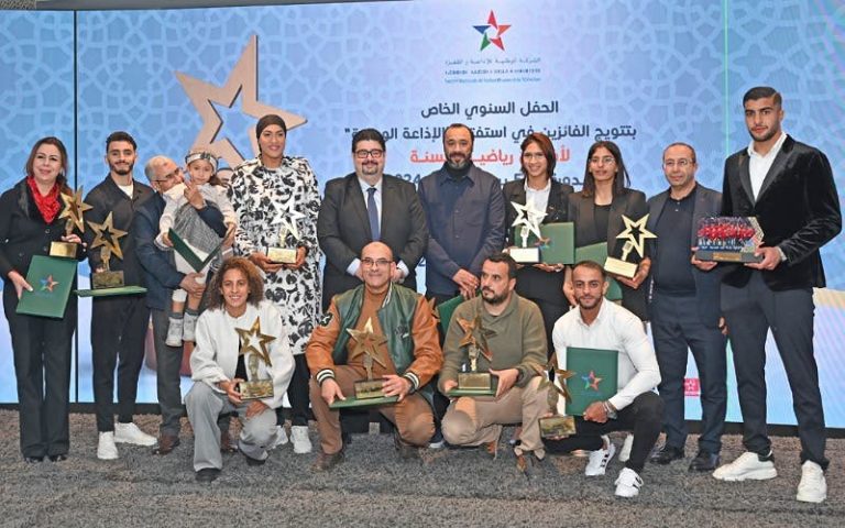 The SNRT celebrates the crowned champions of the 2024 Best Athletes ballot