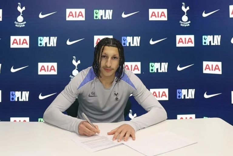 Tottenham announces the renewal of the Moroccan talent's contract