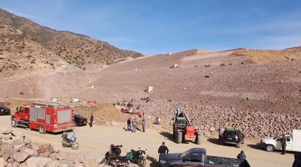 Update on the suffocation accident in Taroudant. Intensive efforts to recover victims' bodies