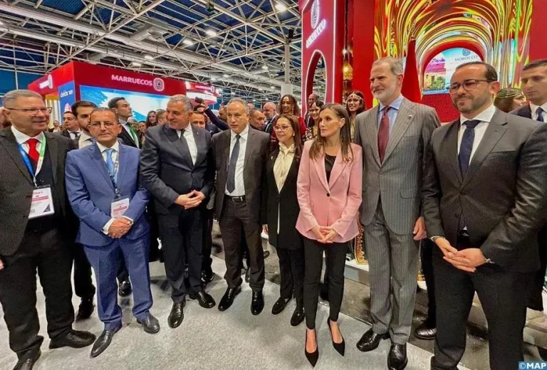 Vitor-2025.. King Felipe VI and Queen Letizia visit the Moroccan portico
