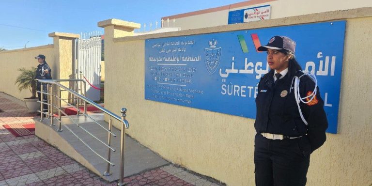 Khouribga .. The start of work at the new head office of the First Ministry of Security (photos)