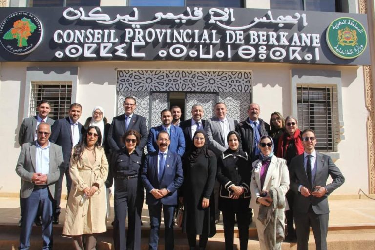 A volcano .. A French delegation visits the region to improve bilateral cooperation